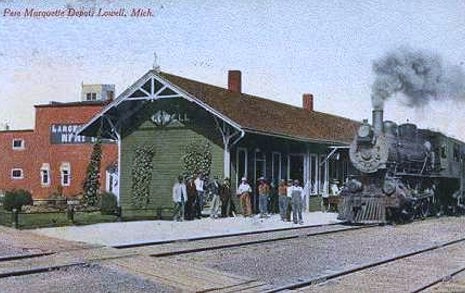Lowell MI depot